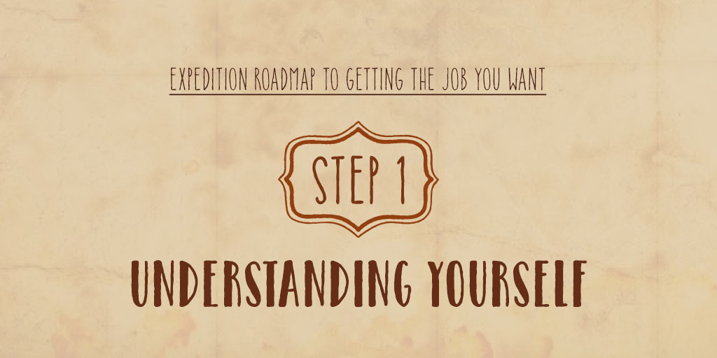 Expedition Roadmap To Getting The Job You Want – Step 1 – Understanding Yourself